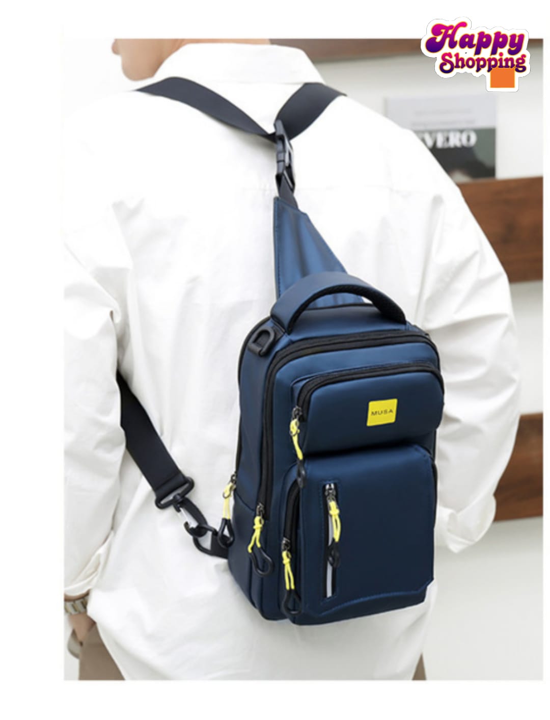 New Fashion Waterproof Chest Crossbody Bag for Men